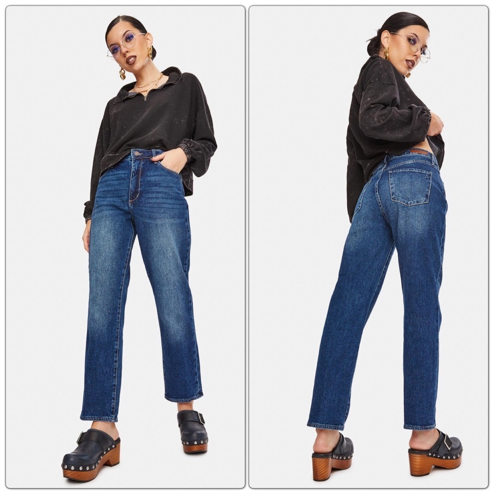 Article of Society High Waist Crop Denim